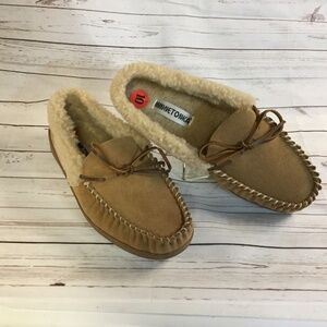 Minnetonka Size 10 Leather Moc
